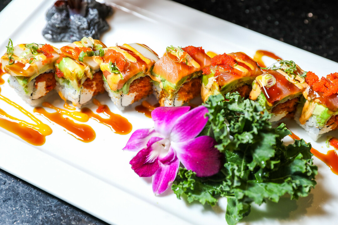 Sushi at Sakura. (Photo by Andrea Paulseth)
