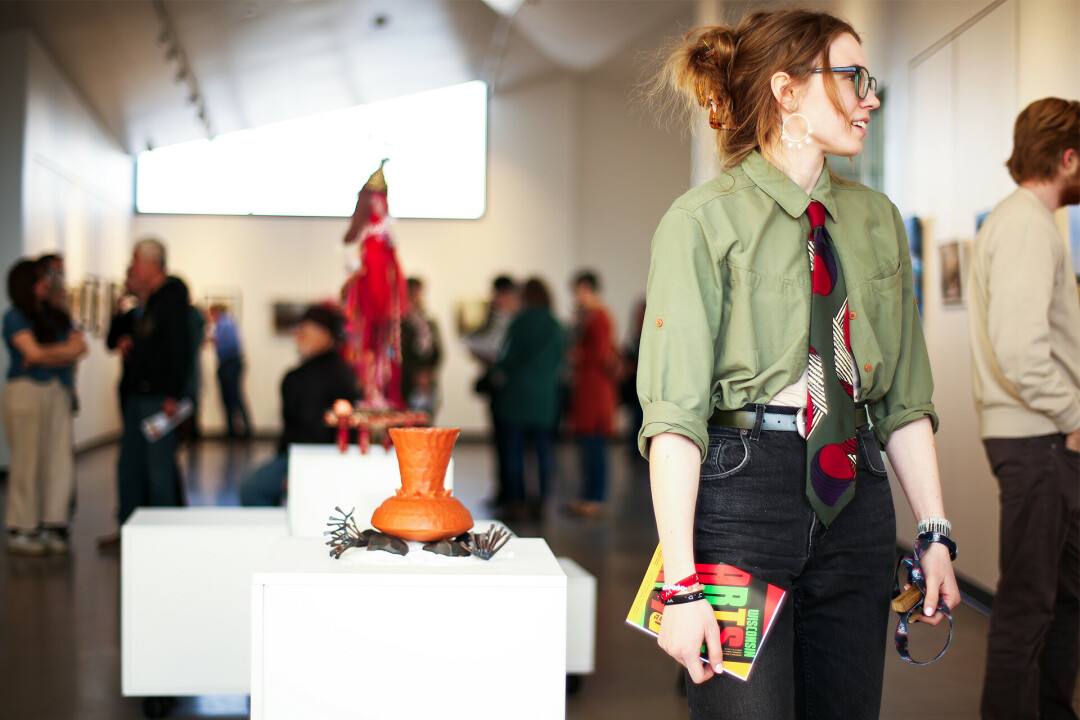 A JURIED JUBILEE. The L.E. Phillips Memorial Public Library (400 Eau Claire St., Eau Claire) will once again host the ArtsWest juried exhibition for its 47th year. This year&rsquo;s show, taking place from March 16 through May 19, will be juried by Madison Hager, curator for the Center for the Visual Arts&nbsp;in Wausau, Wisc..