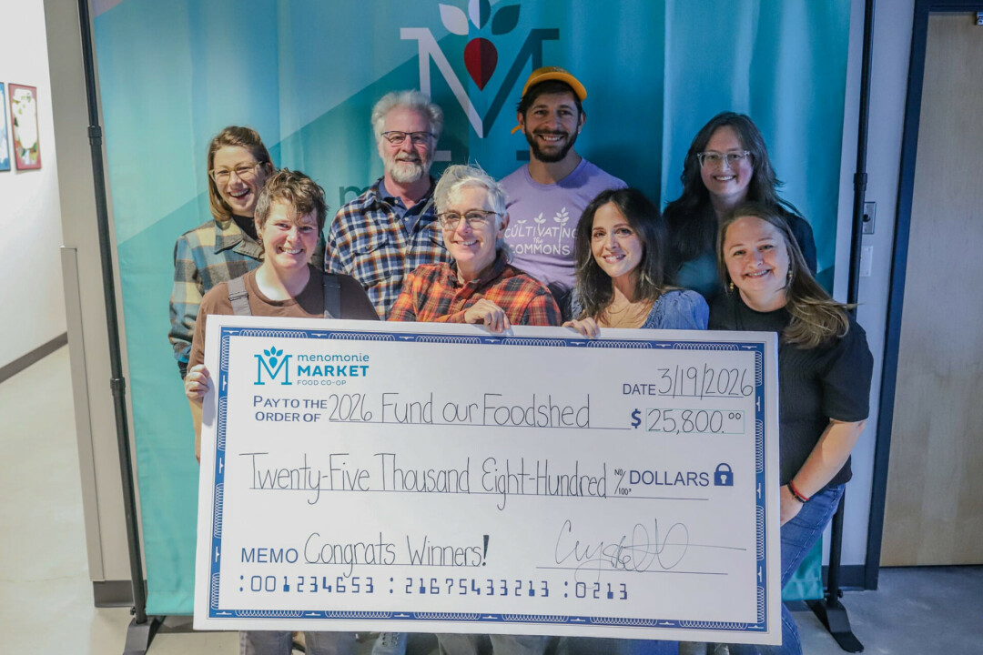 SUPPORT FOR SMALL PRODUCERS. The Menomonie Market Food Co-op is the Chippewa Valley's only cooperative grocer, and thanks to its community owners and local shoppers, it is able to distribute grants to regional farmers and producers. (Submitted photos)