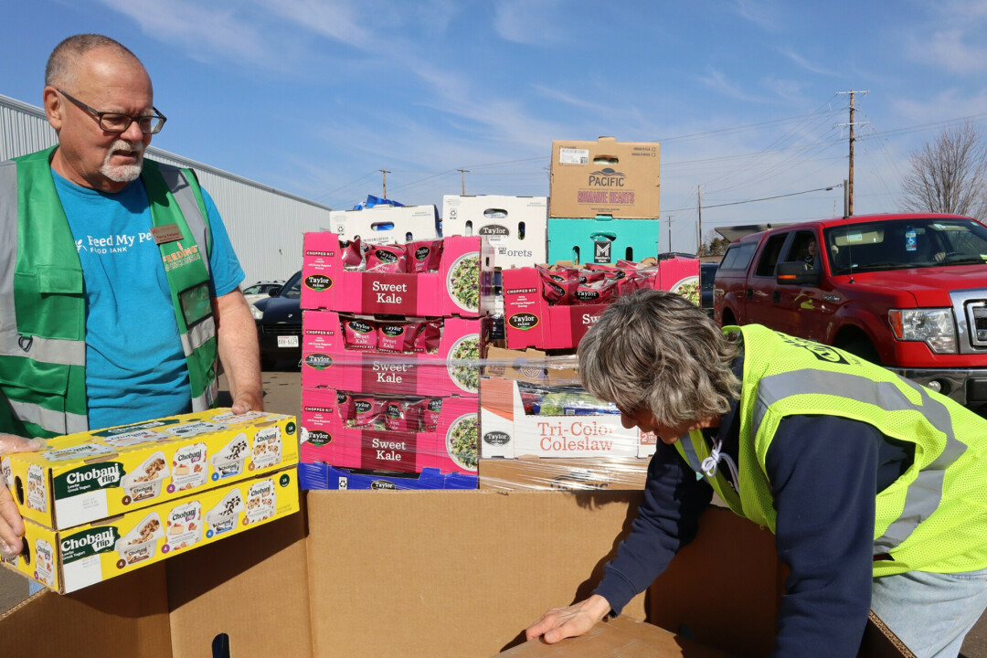 During the first three months of 2026, over 6,000 volunteer hours had been logged in support of Feed My People &ndash;&nbsp;driving trucks, labeling items, distributing food and more.