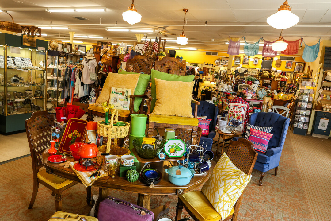 Don't be fooled; this may look like the first display area one sees upon entering Collective Charm, but it's actually a portal &ndash;&nbsp;one that, once you step through, you can't help but wander around Collective Charm for hours and hours and hours. (Or is that just me?)