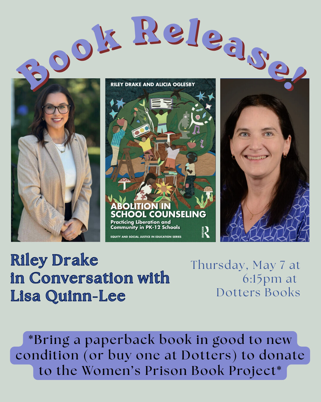 Hanford Drake Riley Book Release: Riley Drake in Conversation with Lisa Quinn-Lee